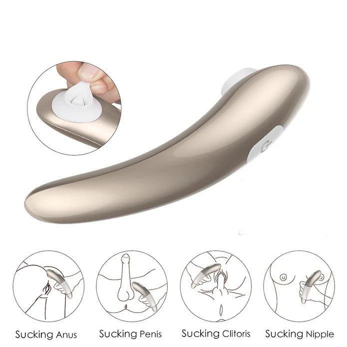 Estimulador Clitorial Alex Screaming Pro Gold