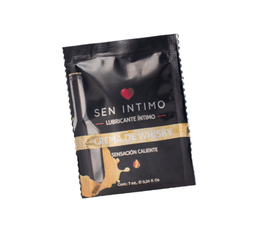 Lubricante íntimo Sachet Crema de Whisky - Luna Llena by jp Colombia