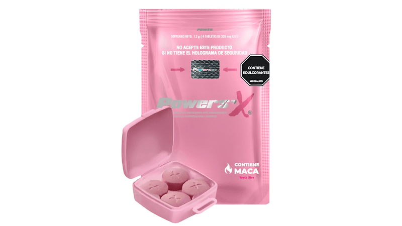 Pastillas Femeninas PowerSex X4