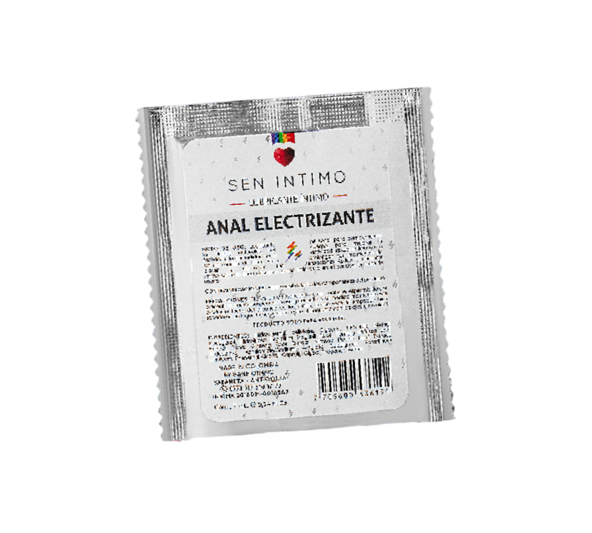 Lubricante Íntimo Sachet Anal Electrizante - Luna Llena by jp Colombia