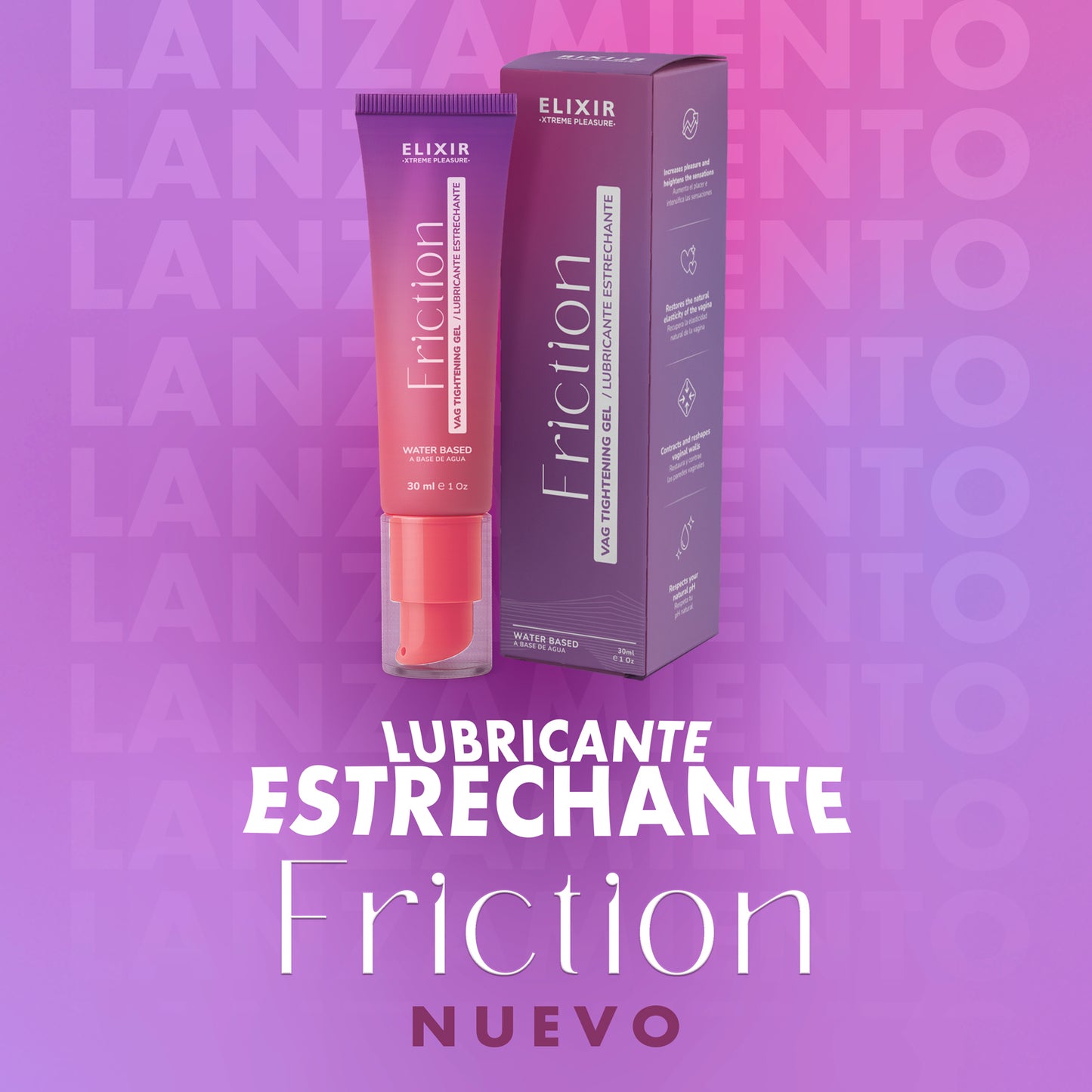 Lubricante Estrechante Friction Elixir