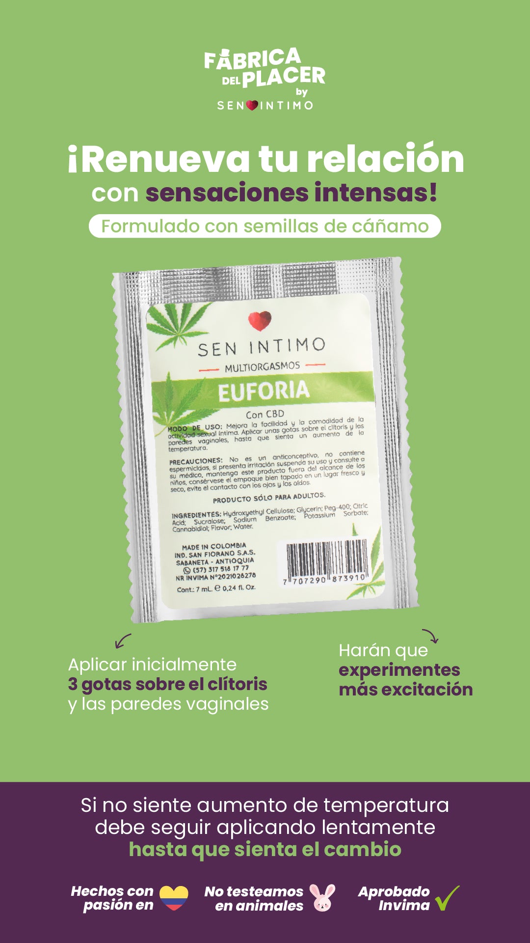 Multiorgasmos Sachet Euforia - Luna Llena by jp Colombia 1