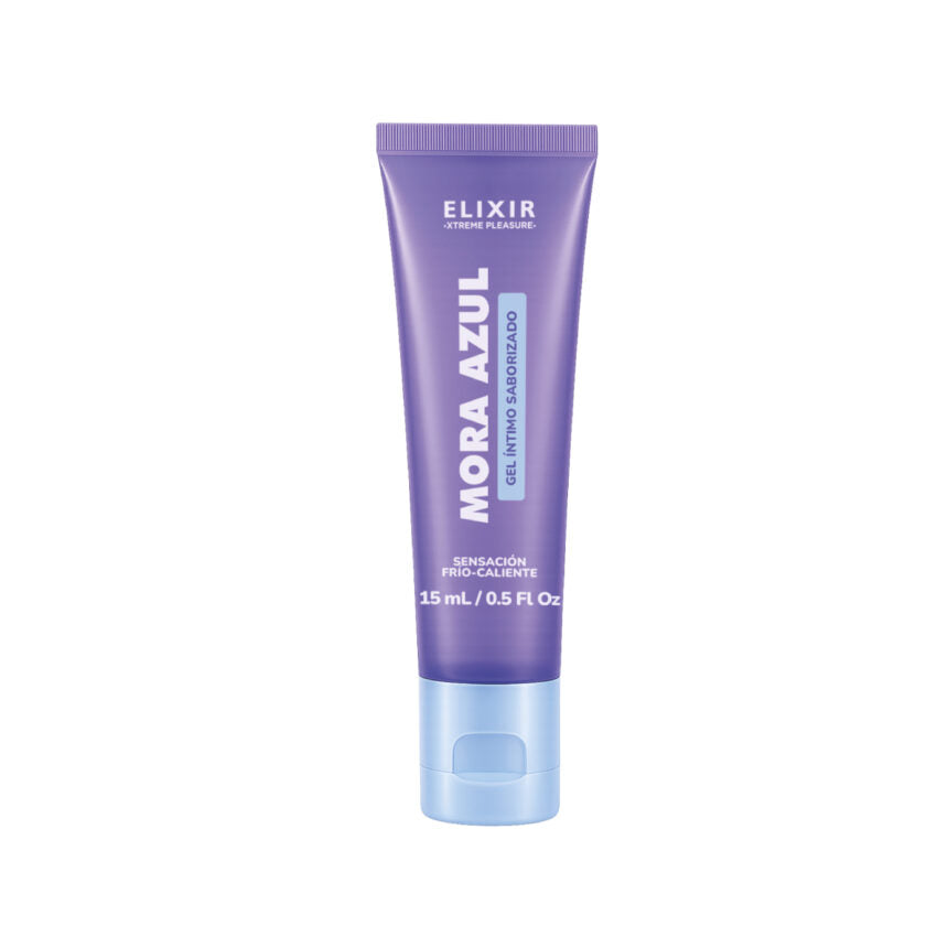 Gel Íntimo Saborizado Elixir Mora Azul x 15ml