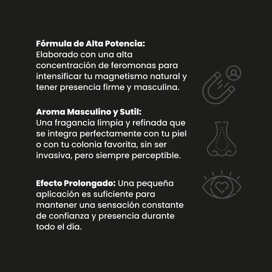 Perfume para hombre esencia Vicious x 10ml