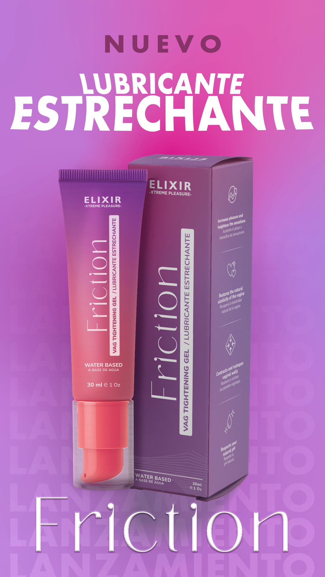 Lubricante Estrechante Friction Elixir